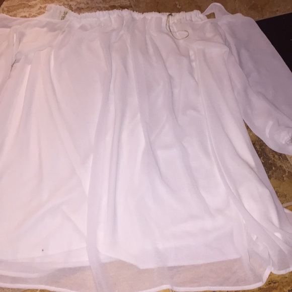 Love Culture Offtheshoulder tunic ivory longsleeve - Picture 2 of 4